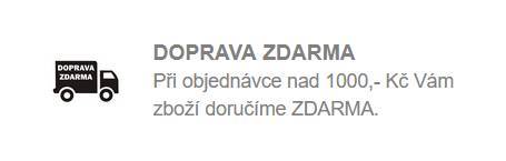 Doprava zdarma